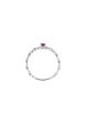 TOMEI Ruby Diamond Ring, White Gold 750 Hot on Sale