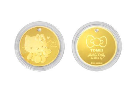 TOMEI X SANRIO Hello Kitty Gold Coin, Yellow Gold 9999 on Sale