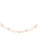 TOMEI Rouge Collection Double Strands Bracelet, Rose Gold 750 For Discount