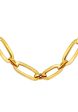 TOMEI Lusso Italia Statement Chain Link Necklace, Yellow Gold 916 Supply