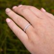 1 2 Carat Flawless Cut 18ct White Gold Diamond Bridal Ring on Sale