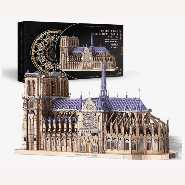 Notre Dame De Paris Church 3D Metal Puzzle For Sale