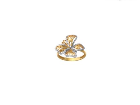 TOMEI Prima Aviana Ring, Yellow Gold 916 (9O-YG0696R-2C) Sale