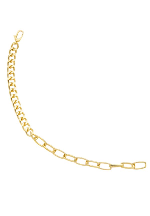 TOMEI Two-Ways Linked Bracelet, Yellow Gold 916 For Sale