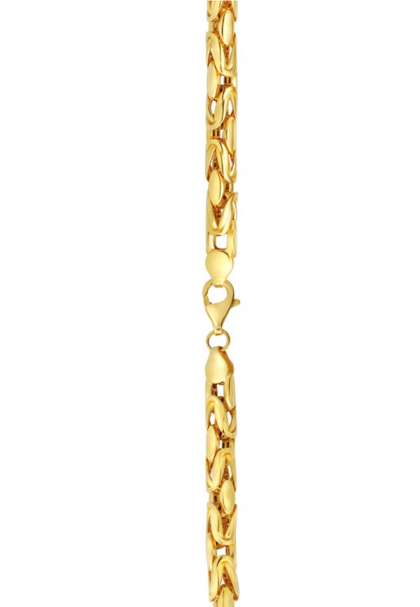 TOMEI Lusso Italia Rounded Interlocking Bracelet, Yellow Gold 916 on Sale