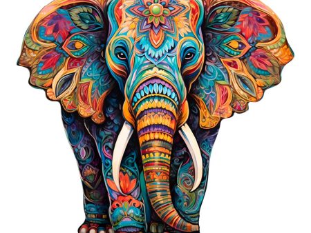 Vivid Elephant - Jigsaw Puzzle Fashion