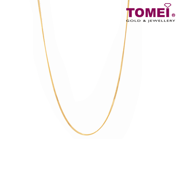 TOMEI First Love Chain, Yellow Gold 916 Hot on Sale