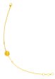 TOMEI Petals of Love Bracelet, Yellow Gold 916 Supply