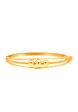 TOMEI Lusso Italia Triple Balls Bangle, Yellow Gold 916 Fashion