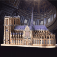 Notre Dame De Paris Church 3D Metal Puzzle For Sale