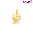 TOMEI x Hello Kitty with Lovely Bow Pendant, Yellow Gold 916 Hot on Sale