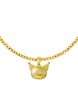 TOMEI X SANRIO Kuromi Head Pendant, Yellow Gold 916 For Discount