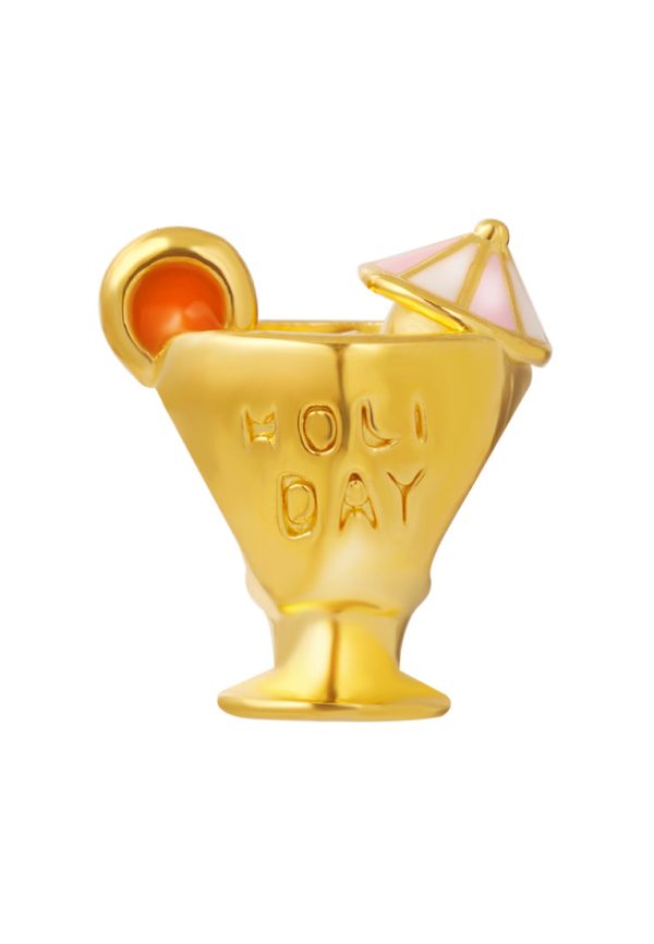 TOMEI [Online Exclusice Chomel Charm] Happy Holiday, Cheers! Yellow Gold 916 on Sale