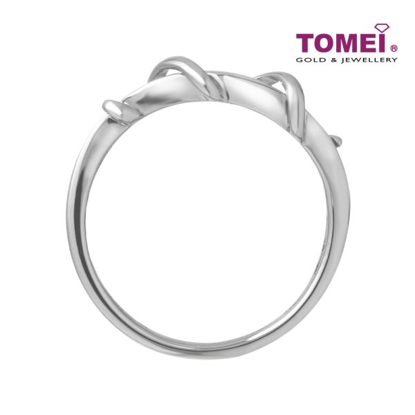 TOMEI Ring In The Season Collection, White Gold  585 Online