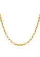 TOMEI Lusso Italia Split Link Chain Necklace, Yellow Gold 916 on Sale