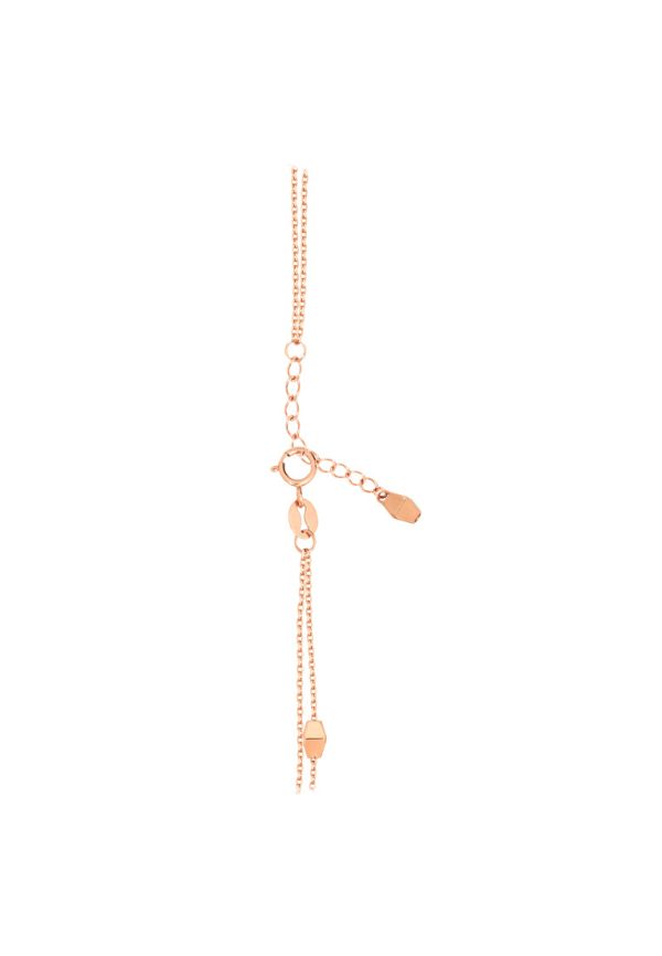 TOMEI Rouge Collection Double Strands Bracelet, Rose Gold 750 For Discount