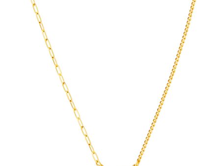 TOMEI X XIFU Love Knot Necklace, Yellow Gold 999 Sale