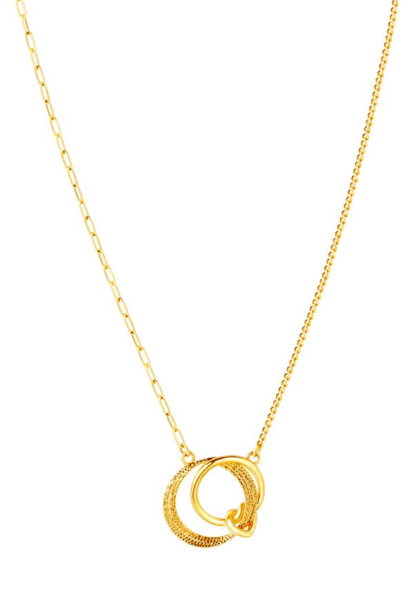 TOMEI X XIFU Love Knot Necklace, Yellow Gold 999 Sale