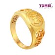 TOMEI Fu & Fortune Ring, Yellow Gold 916 Cheap