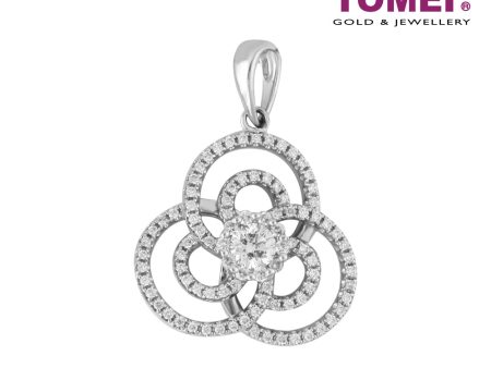 TOMEI Pendant, Diamond White Gold 750 (P5594) Online Sale