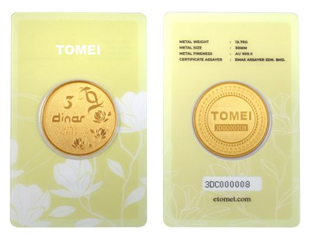 TOMEI [3 Dinar] Gold Coin I Fine Gold 9999 Cheap