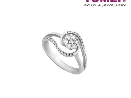 TOMEI Spellbound with Glamorous Verve Ring, Diamond White Gold 375 (R2490) Discount