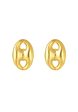 TOMEI Lusso Italia Button Earrings, Yellow Gold 916 Online