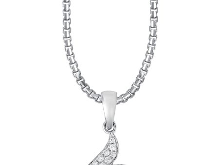 TOMEI Pearl Pendant Set, White Gold 585 For Cheap