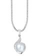 TOMEI Pearl Pendant Set, White Gold 585 For Cheap