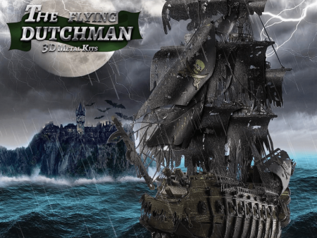 Flying Dutchman Pirate Ship 3D Metal Puzzle Online