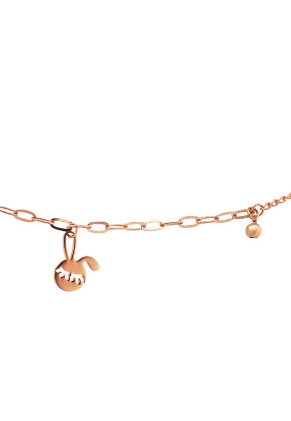 TOMEI Rouge Collection Bunny Bracelet, Rose Gold 750 Hot on Sale