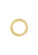 TOMEI Tri-Row Full Beads Ring, Yellow Gold 916 Online Hot Sale