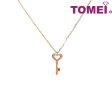 TOMEI Key To Happiness Diamond Necklace, Rose Gold 750 For Cheap