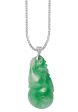 TOMEI 福禄有余 Jade of Auspicious, White Gold 750 For Discount