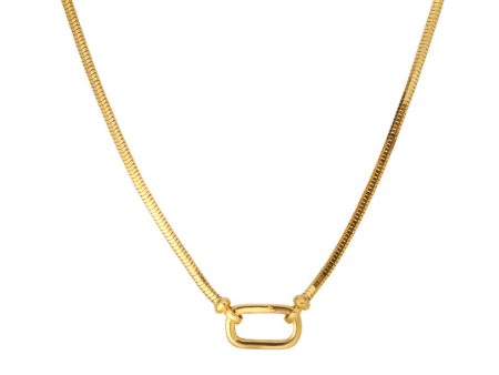 TOMEI Lusso Italia Chomel Necklace, Yellow Gold 916 Online Hot Sale