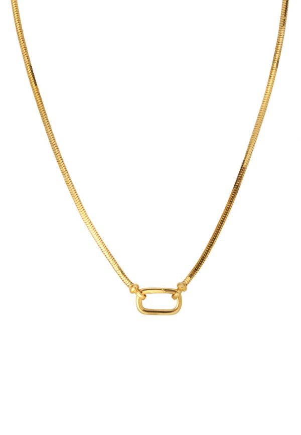 TOMEI Lusso Italia Chomel Necklace, Yellow Gold 916 Online Hot Sale