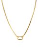 TOMEI Lusso Italia Chomel Necklace, Yellow Gold 916 Online Hot Sale