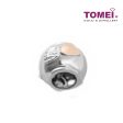 TOMEI Minimalistic Heart Charm, White Gold 585 (P5316 MF300 MF319) Hot on Sale