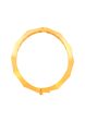 TOMEI Lusso Italia Geometric Bangle, Yellow Gold 916 For Cheap