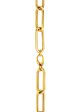 TOMEI Lusso Italia Bold Link Statement Bracelet, Yellow Gold 916 Online