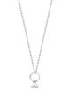 TOMEI Diamond Pendant Set, White Gold 375 585 Online now