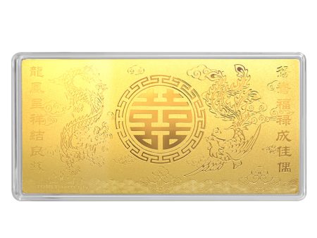 TOMEI Xi Zi Wedding Gold Foil 0.5G, Yellow Gold 9999 For Cheap